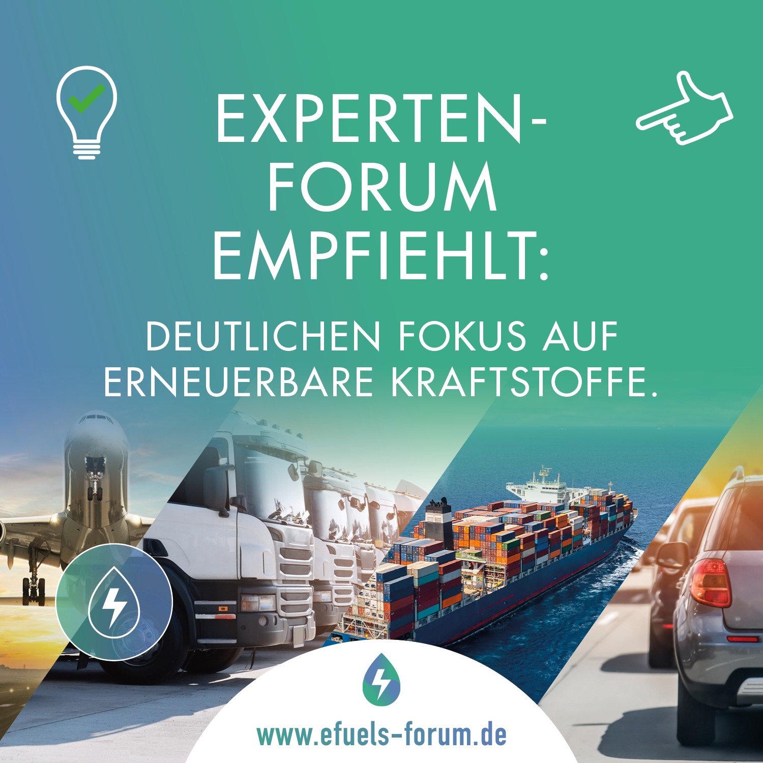 Expertenforum empfiehlt deutlichen Fokus auf erneuerbare Kraftstoffe
