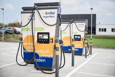 EnBW – Baustart von zwei neuen Schnellladeparks in NRW