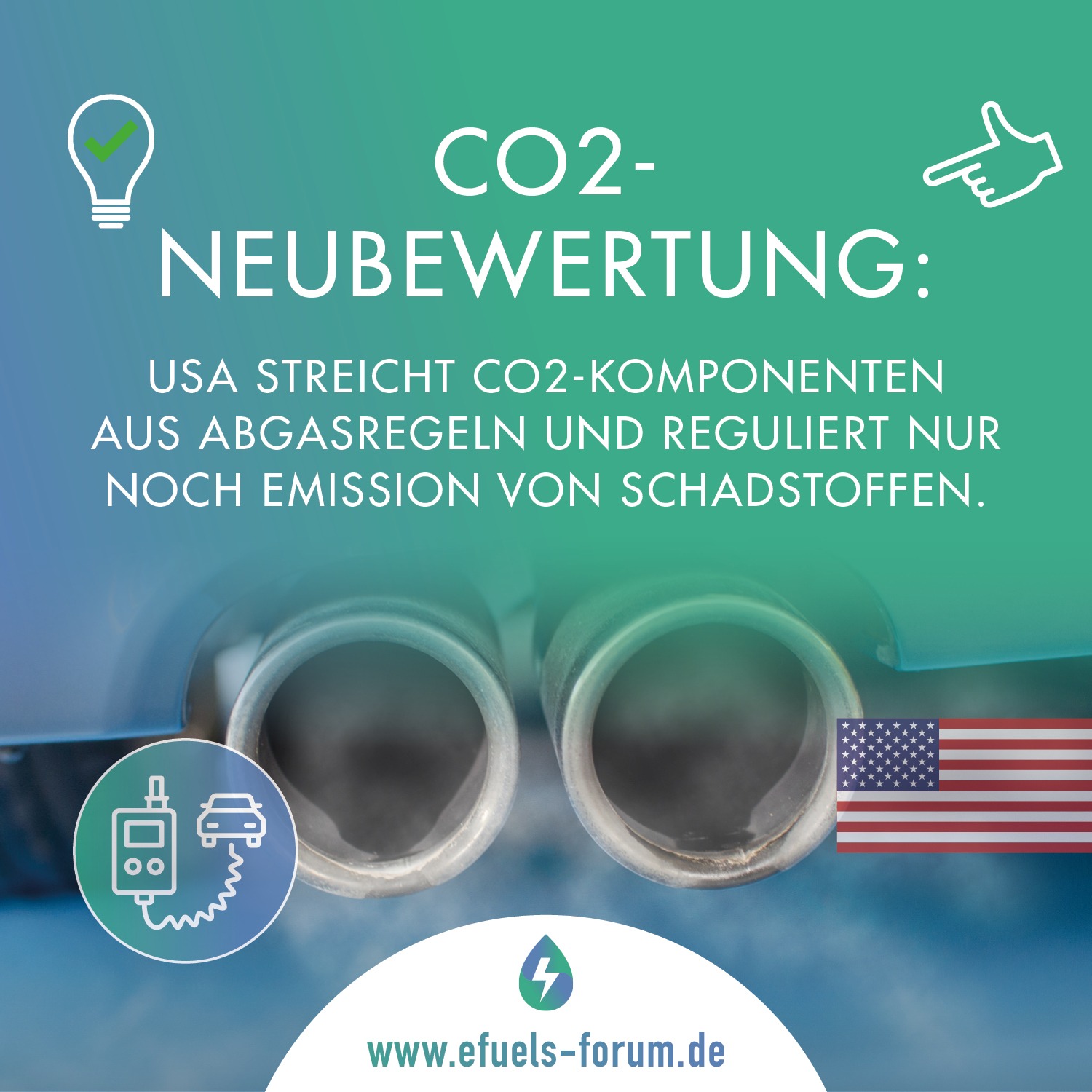Aus Abgasregeln gestrichen: CO2-Neubewertung in den USA