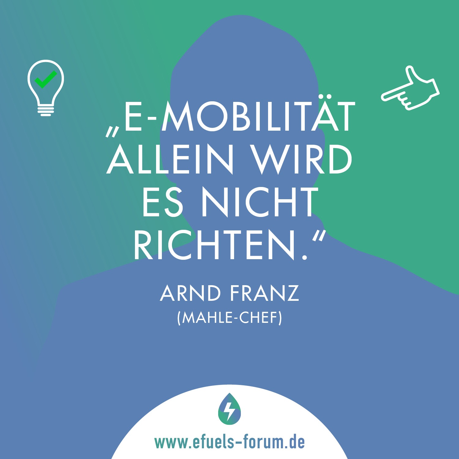 Mahle-Chef Franz: „E-Mobilität allein wird es nicht richten“