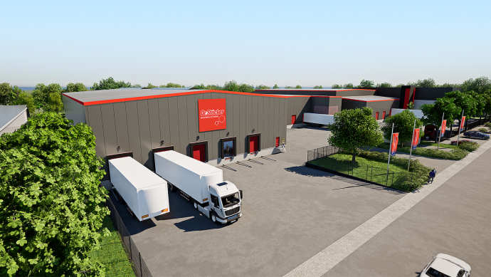 Investition in die Zukunft: : Dr. Stöcker baut Logistikhalle
