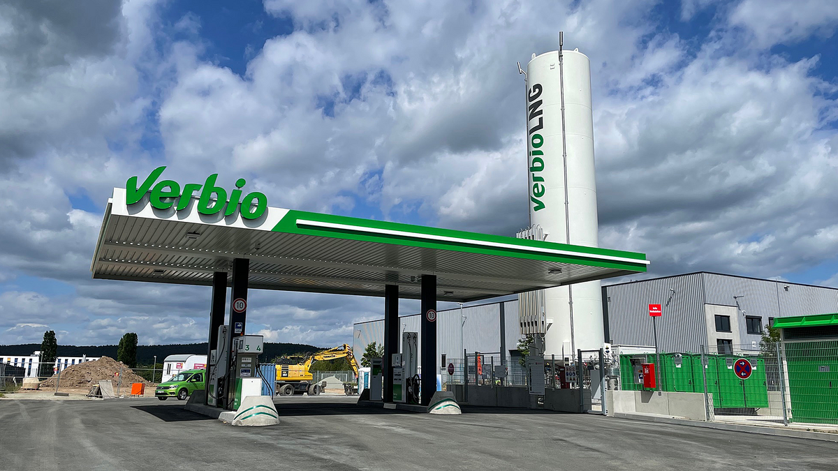 Bindlach: Neue Bio-CNG/Bio-LNG-Station von Verbio