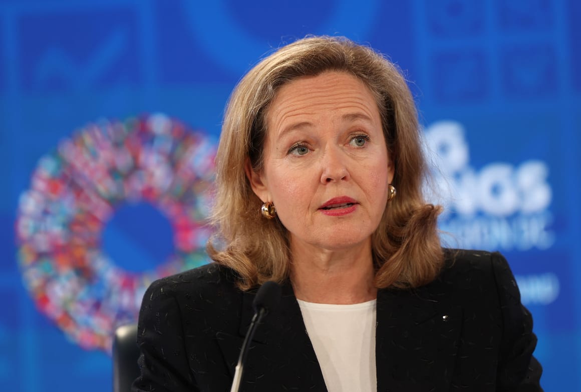 Spain nominates Nadia Calviño to run European Investment Bank – POLITICO