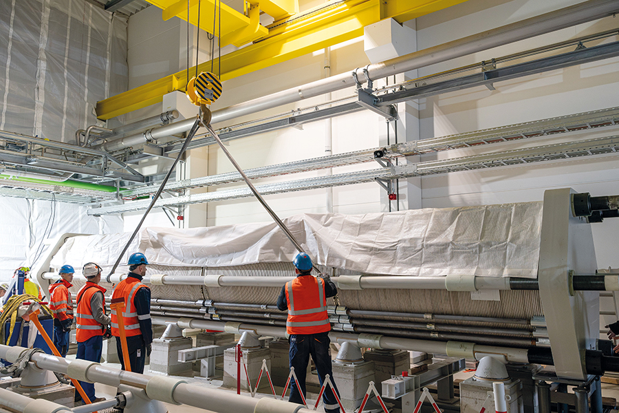 Energiepark Bad Lauchstädt nähert sich der Fertigstellung