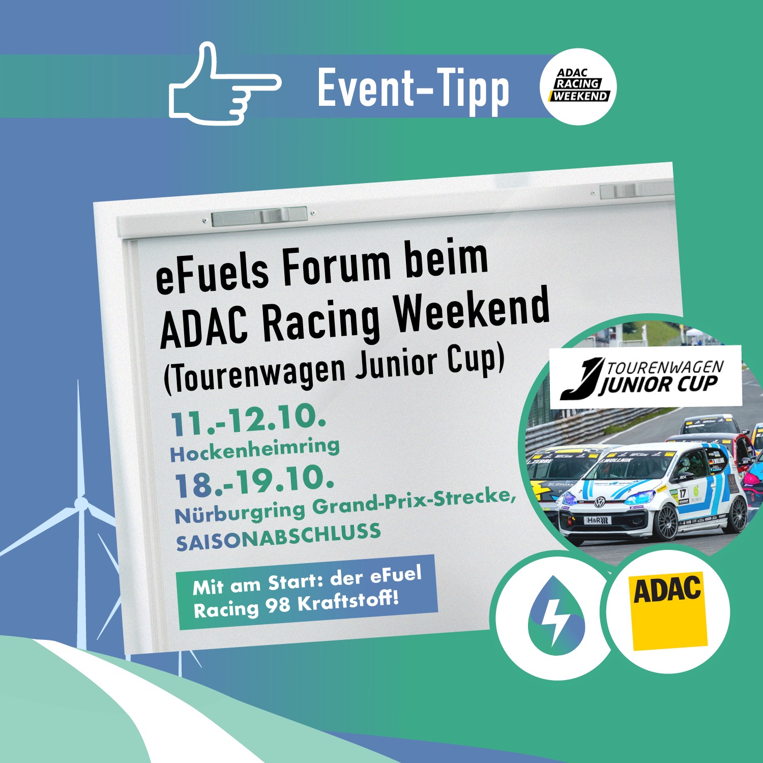 eFuels Forum beim ADAC Racing Weekend
