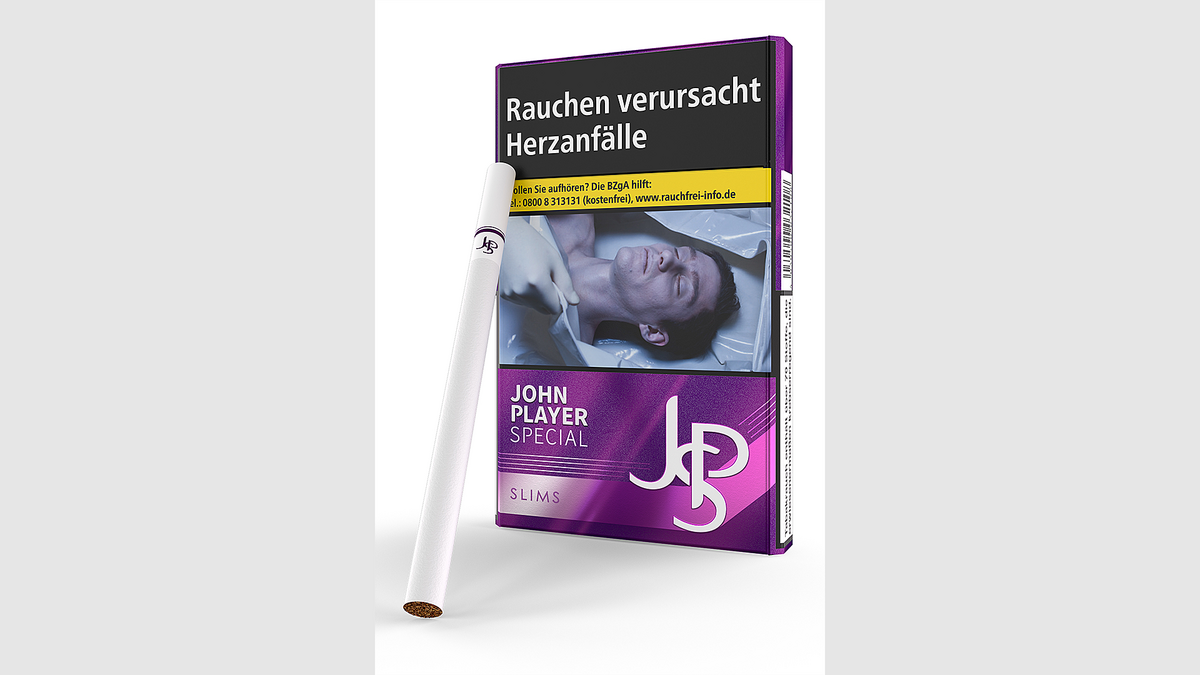 JPS Slims Purple von Reemtsma: Neue Full-Strength-Variante im Slims-Segment