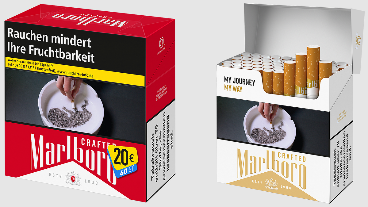 7XL-Format: Philip Morris erweitert Marlboro Crafted Produktlinie