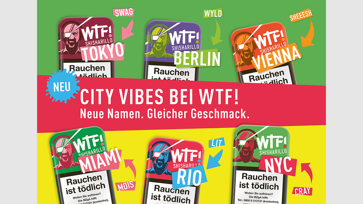 Arnold André: Neue Namen für WTF! Shisharillo