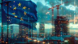 KI-Fabriken bilden die erste Ausbaustufe der europäischen KI-Infrastruktur; sie bündeln Supercomputing und Datenressourcen für Forschung und Industrie. Die geplanten KI-Gigafactories sollen diese Strukturen ab 2028 mit deutlich höherer Rechenleistung ergänzen. (Bild: Midjourney / Paula Breukel / KI-generiert)