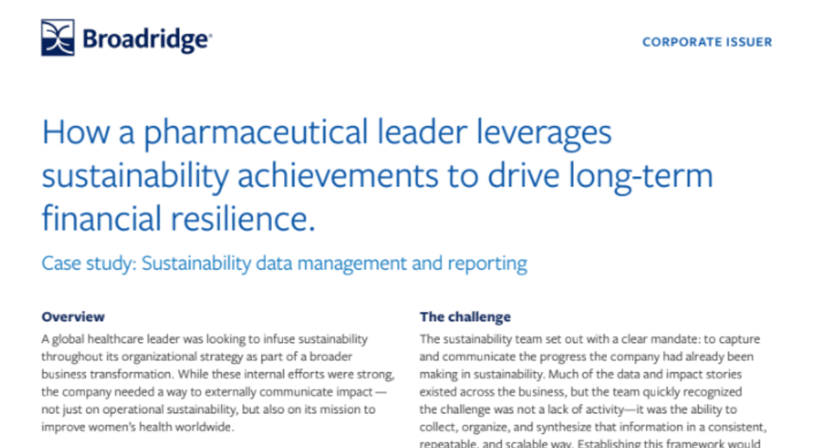 How Companies Are Achieving Audit-Ready Sustainability Reporting Through Smarter Data Management