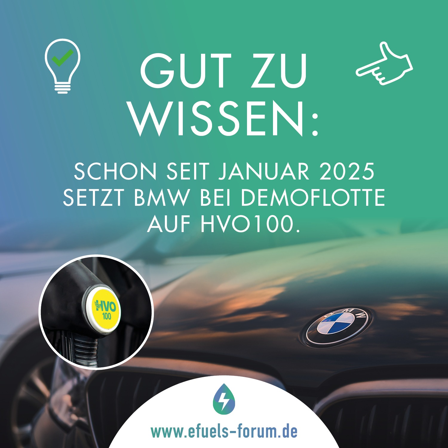 Auch BMW setzt auf HVO100