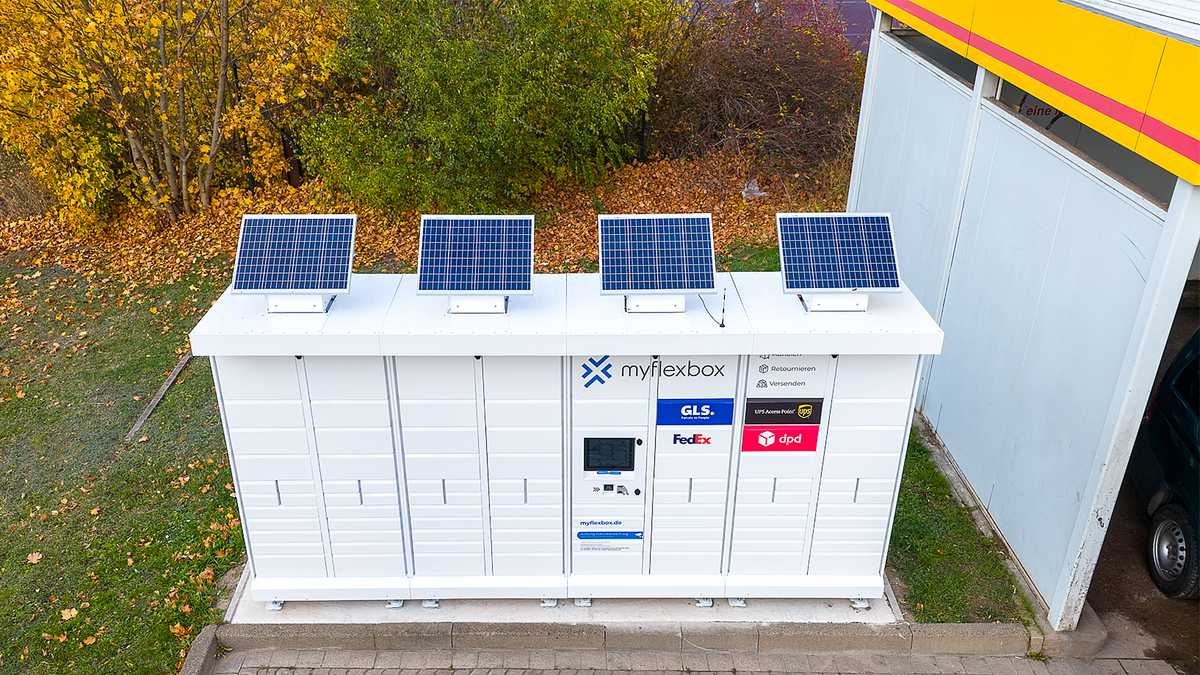 Paketstationen: Myflexbox an über 50 Shell Tankstellen in Deutschland