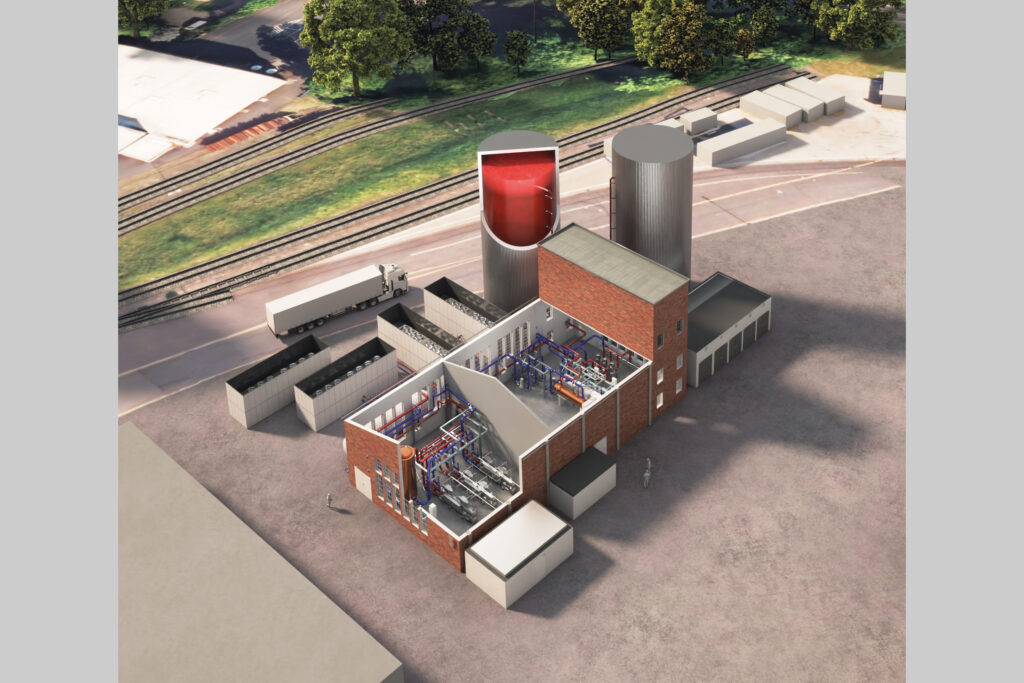 Klimaneutrale Wärme im Industriemaßstab: Neue Anlage vermeidet 6.000 t CO2 pro Jahr