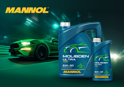 Mannol – Neues synthetisches Motorenöl „Molibden Ultra“