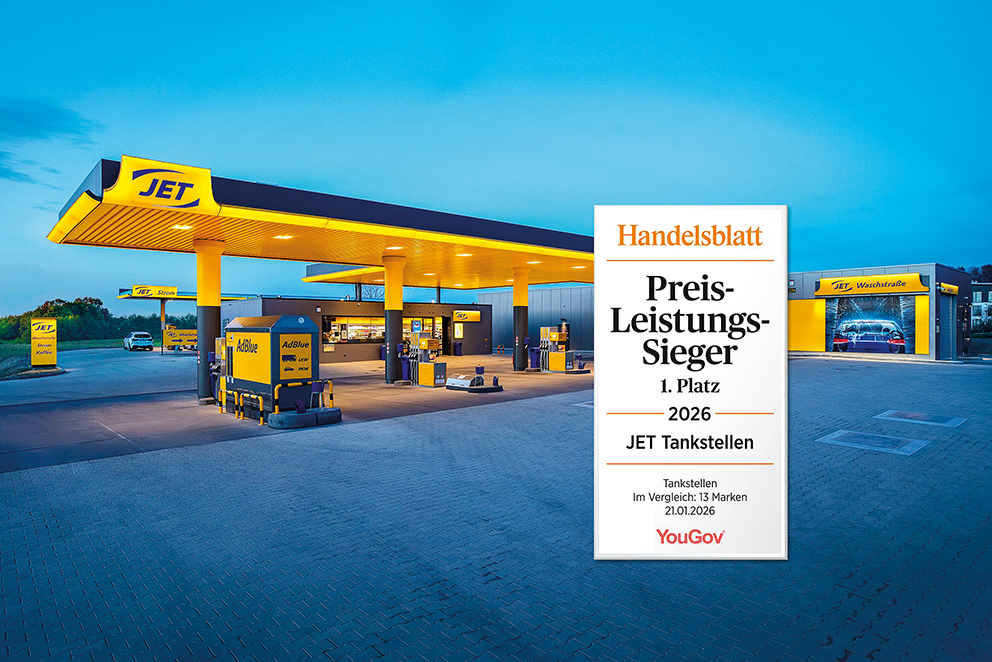 Preis-Leistungs-Ranking: JET erneut auf Platz 1