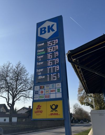 Mobil in Deutschland – Jede zweite BK-Tankstelle bereits mit HVO100 Diesel ausgestattet
