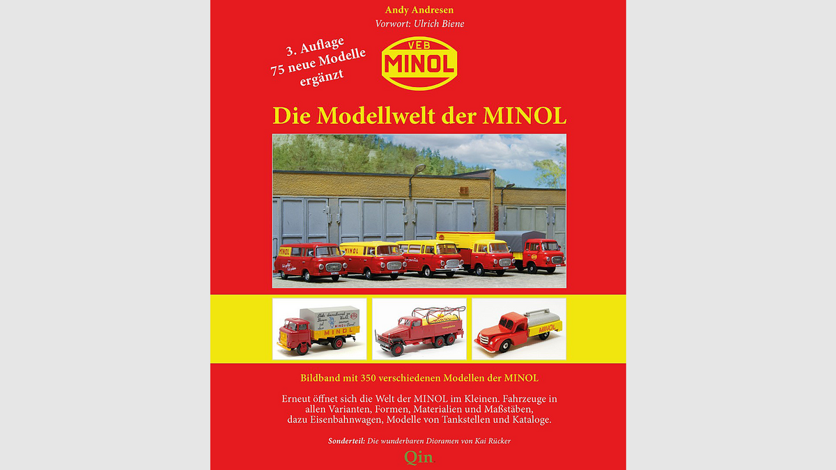 “Die Modellwelt der Minol”: 3. Auflage des opulenten Bildbandes