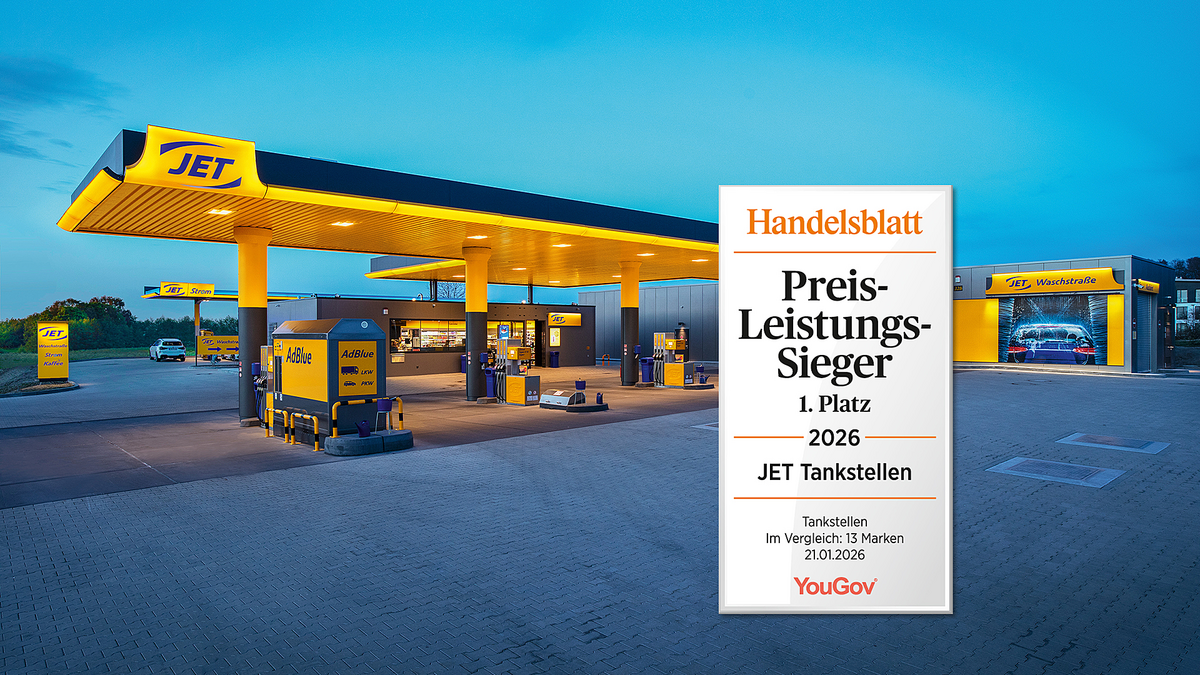 Zu elften Mal: JET Preis-Leistungs-Sieger