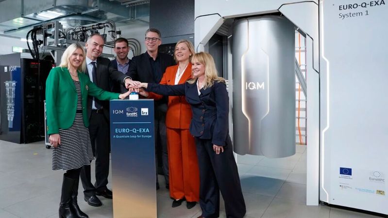 Euro-Q-Exa nimmt am Supercomputing-Center in Garching seine Arbeit auf