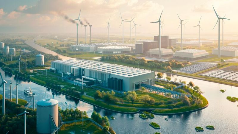 500-Megawatt-Rechenzentrumscampus für Somerset