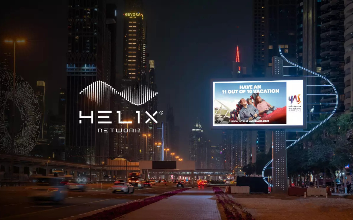 The Helix in Dubai: Luxus-DooH an der Sheikh Zayed Road