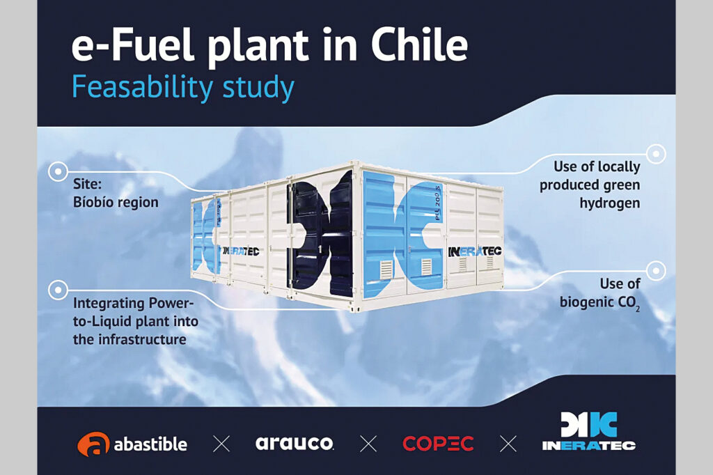 INERATEC treibt PtL-Projekt in Chile voran