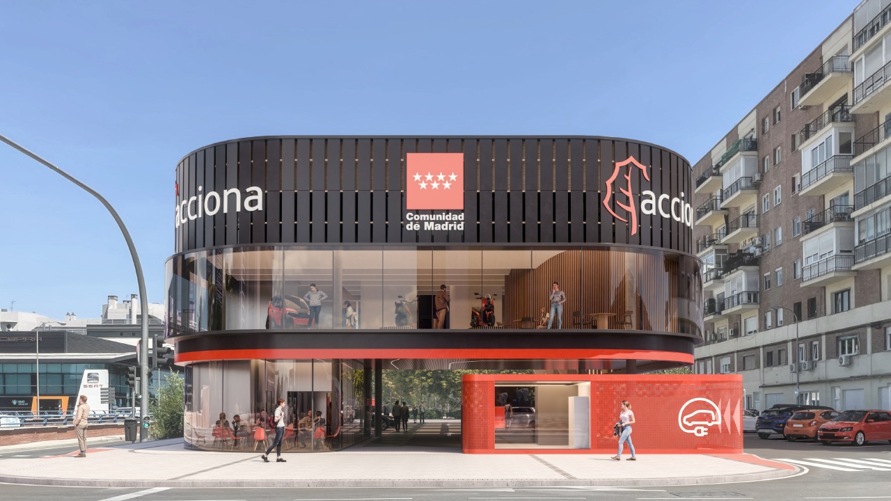 ACCIONA to Build Madrid’s Largest Renewable EV Charging Hub