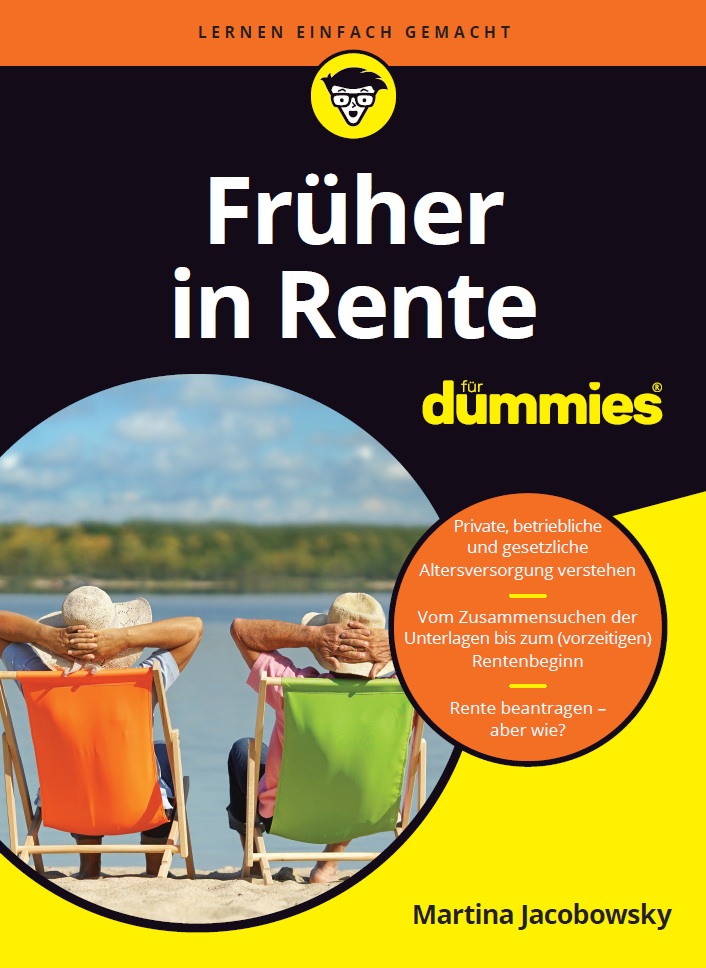 Buchverlosung – „Früher in Rente für Dummies“ von Martina Jacobowsky