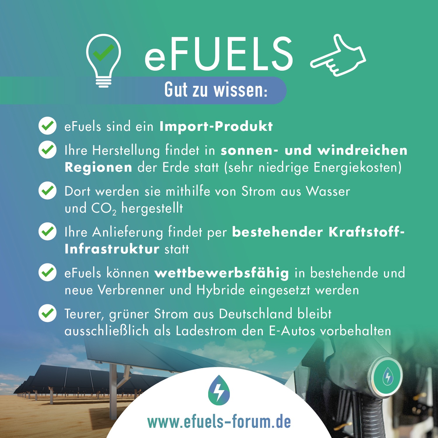 eFuels nochmal leicht erklärt