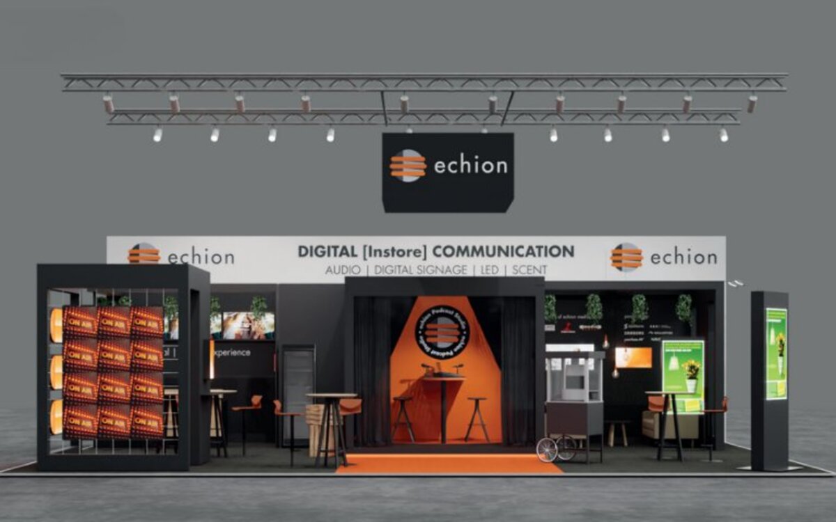 Euroshop 2026: Echion zeigt AI-Avatar und Podcast-Studio
